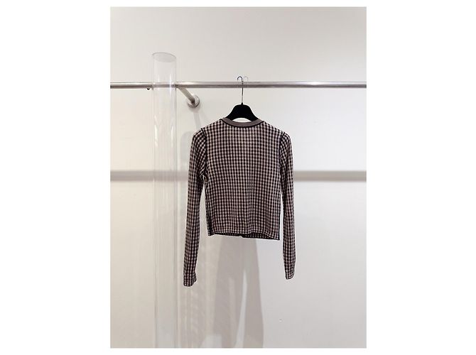 Dior Hahnentran Strickpullover aus Kaschmir und Seide Mehrfarben - Ansicht 4