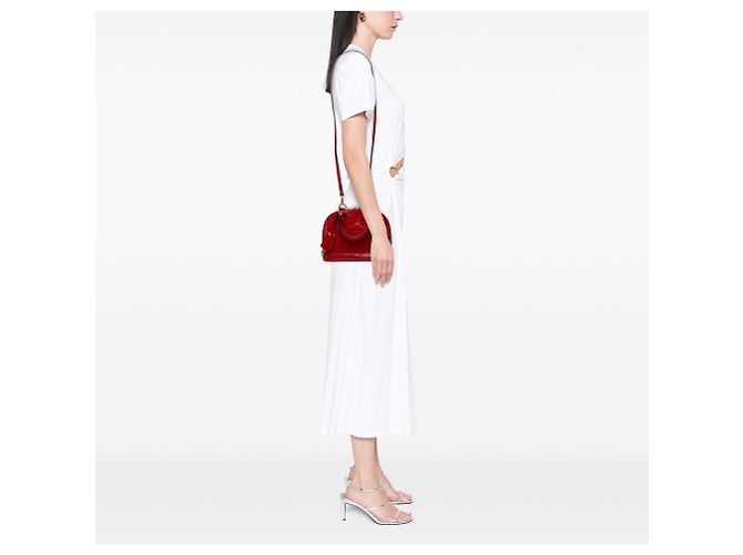 Borsa Louis Vuitton Monogram Vernis Alma BB rossa Rosso - vista 6
