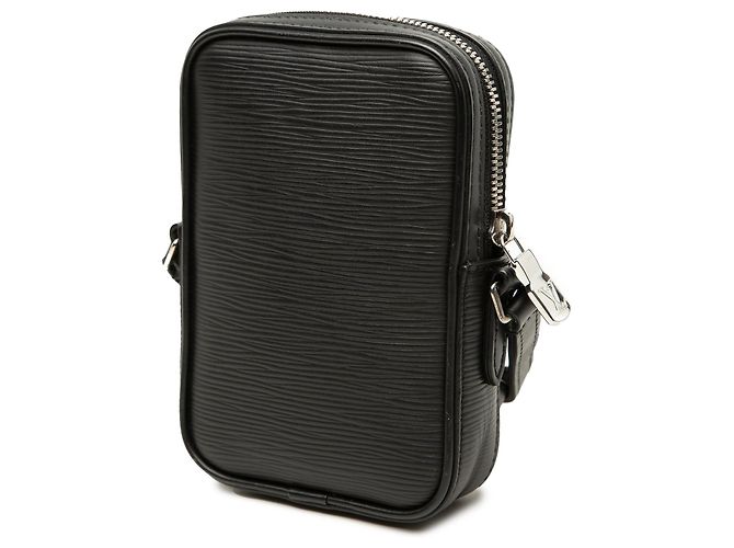 Borsa a tracolla Louis Vuitton Epi Initials Danube PPM Nera Nero - vista 2