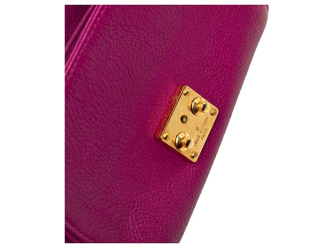 Borsa a tracolla Louis Vuitton Monogram Empreinte Saint Germain BB Purple Porpora - vista 6