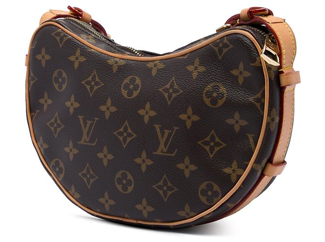 Brown Louis Vuitton Monogram Croissant MM Shoulder Bag - view 2