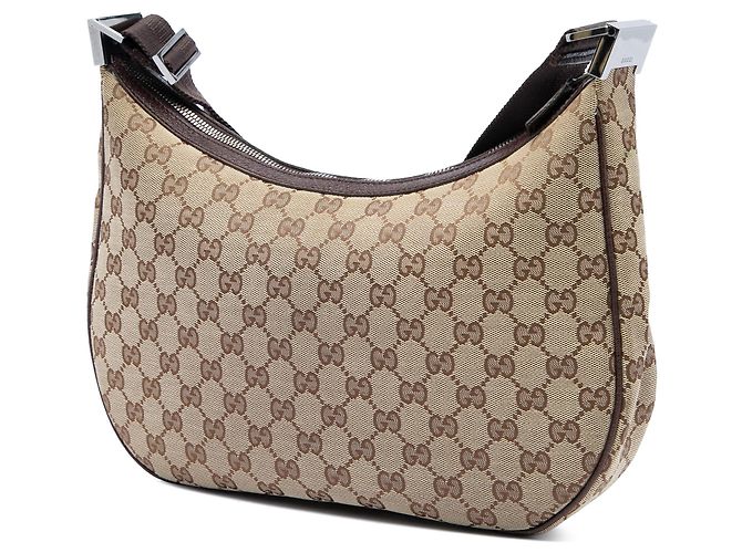 Borsa a tracolla Gucci GG Canvas Beige - vista 2