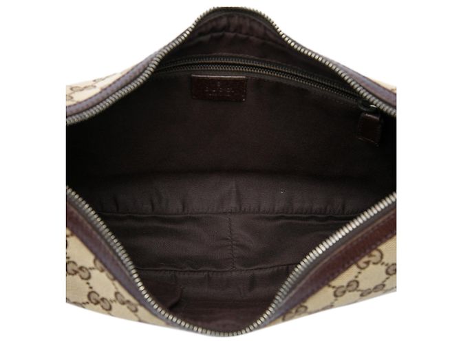 Borsa a tracolla Gucci GG Canvas Beige - vista 4
