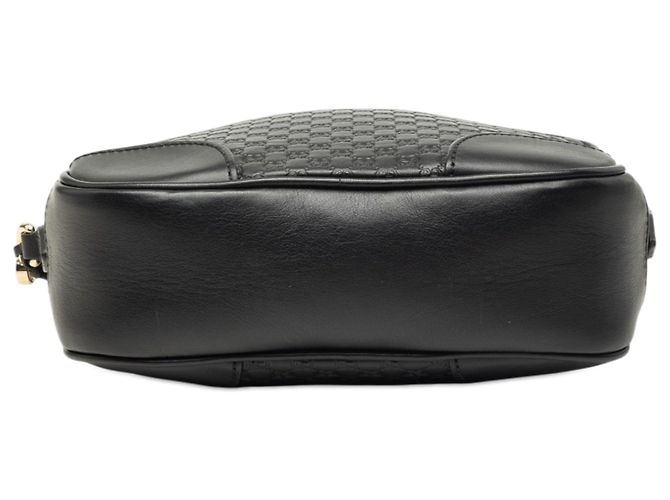 Borsa a tracolla Gucci Bree Microguccissima nera Nero - vista 3