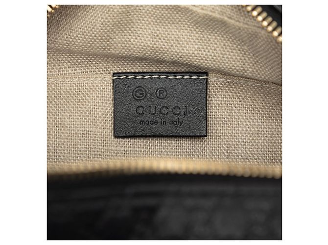 Borsa a tracolla Gucci Bree Microguccissima nera Nero - vista 5