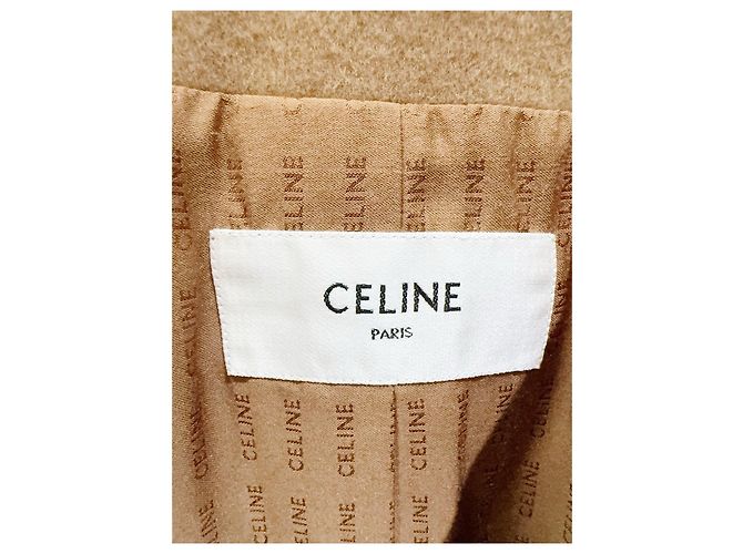 Céline Wool Jacket Camel Size 36 Multiple colors - view 4
