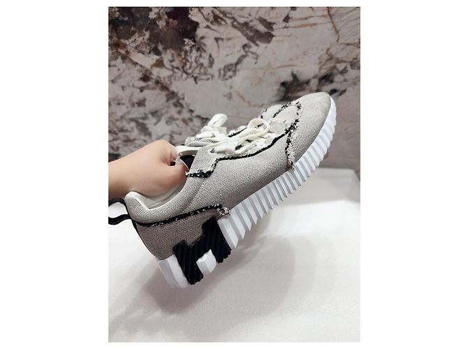 Hermès Sneakers Cloth Multiple colors - view 5
