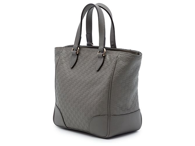 Borsa Gucci Bree Small Microguccissima Grigia Grigio - vista 2