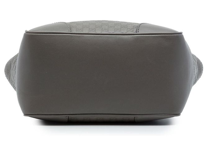 Borsa Gucci Bree Small Microguccissima Grigia Grigio - vista 3