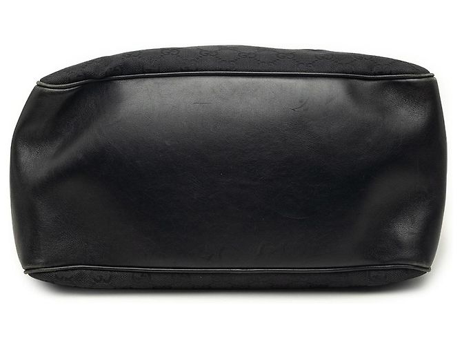 Borsa Tote Gucci GG Canvas Gifford nera Nero - vista 3