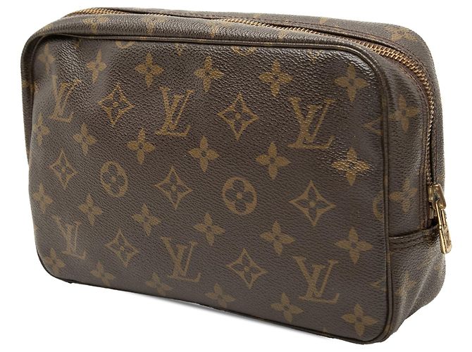 Borsa a pochette Louis Vuitton Monogram Trousse Toilette 23 Marrone - vista 2