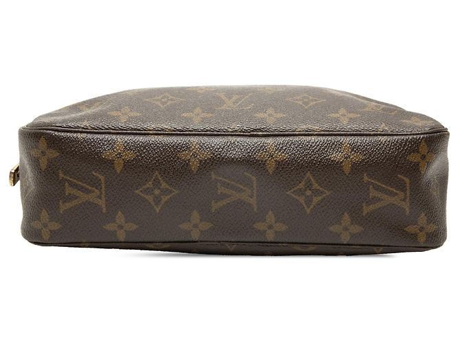 Borsa a pochette Louis Vuitton Monogram Trousse Toilette 23 Marrone - vista 3
