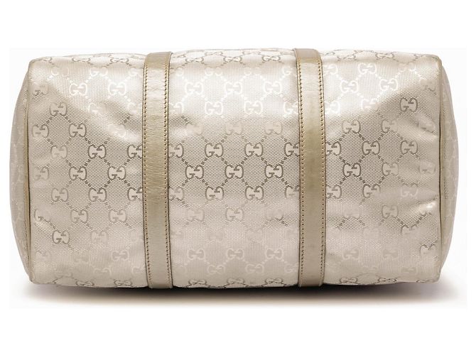 Borsa Boston Gucci Joy Medium Stampa GG Oro D'oro - vista 3