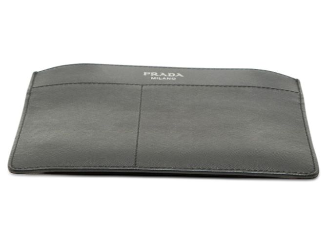 Borsa crossbody Prada Saffiano nera Nero - vista 3