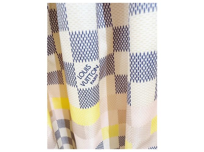 Falda Louis Vuitton Estampado Damier Check Poliamida 34 Multicolor - vista 2