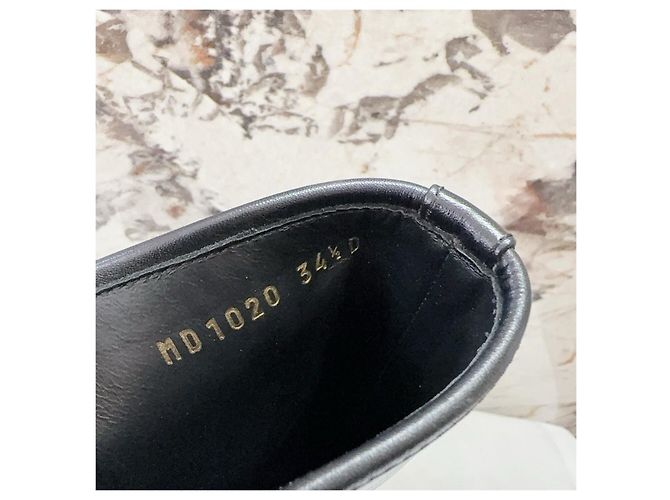 Botas Dior de piel negra Multicolor - vista 3