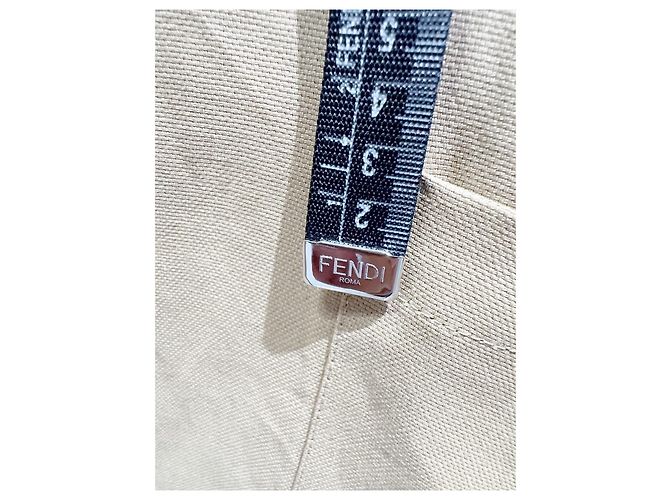 Fendi Camel Wool Oversized Coat Multiple colors - view 2