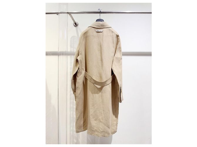 Fendi Camel Wool Oversized Coat Multiple colors - view 5
