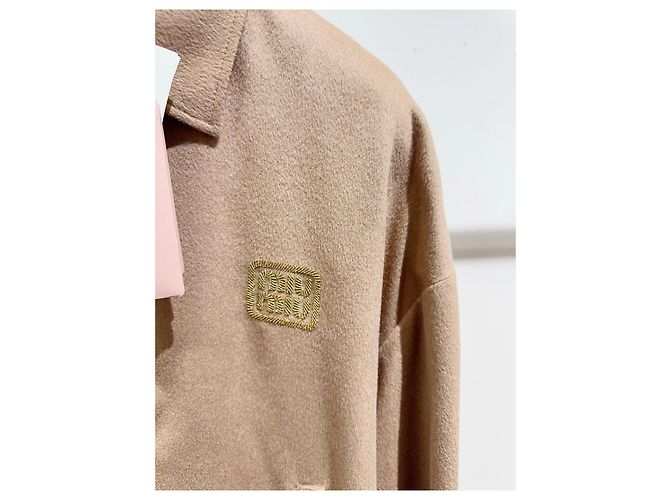 Miu Miu Jeansjacke Camel Mehrfarben - Ansicht 2
