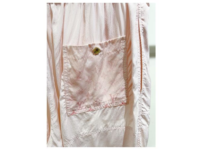 Pantalones Louis Vuitton Rosa de Algodón Talla 42 Multicolor - vista 3