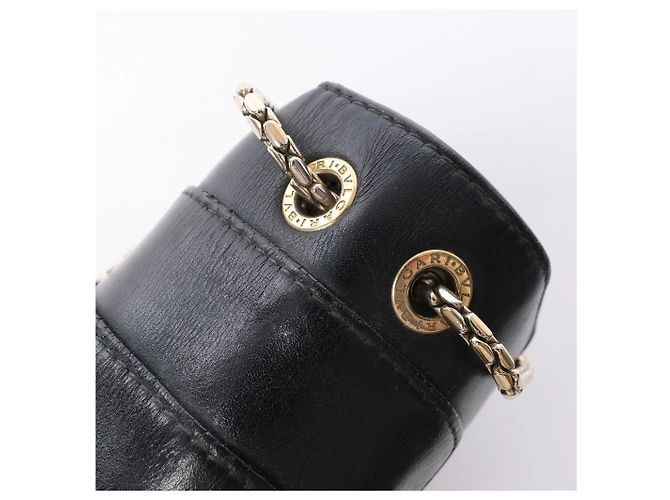 Bulgari Borsa a tracolla in pelle con catena BVLGARI Serpenti in nero Grigio - vista 10