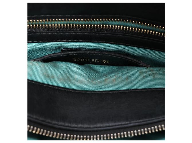 Bulgari Borsa a tracolla in pelle con catena BVLGARI Serpenti in nero Grigio - vista 18