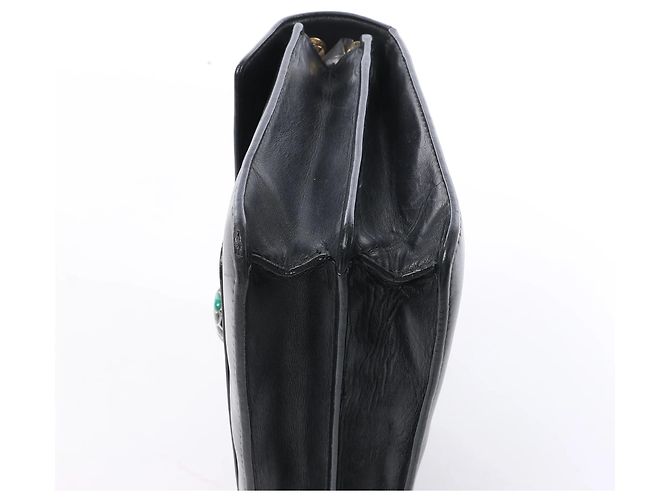 Bulgari Borsa a tracolla in pelle con catena BVLGARI Serpenti in nero Grigio - vista 8