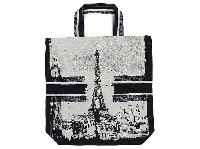 Christian Dior Borsa Shopper "New York" in Tela Jacquard - vista 2