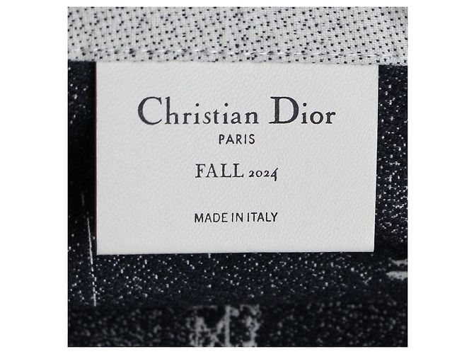 Christian Dior Borsa Shopper "New York" in Tela Jacquard - vista 4