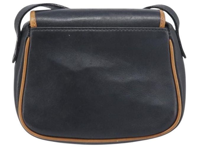 Céline Celine Flap Shoulder Leather Nero - vista 2