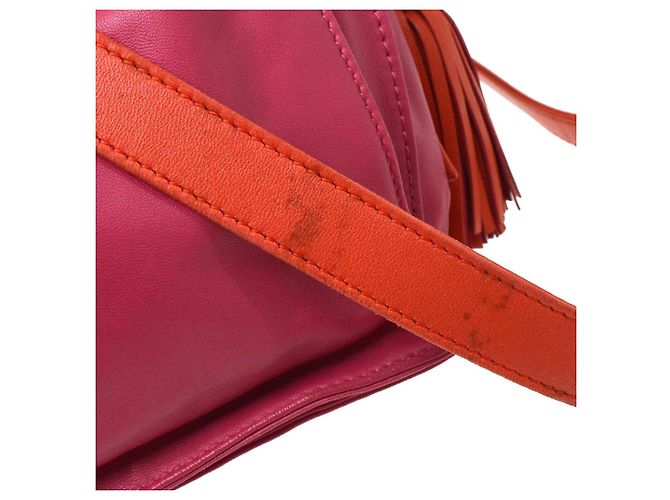 Loewe Flamenco Leather Small Rosa - vista 6