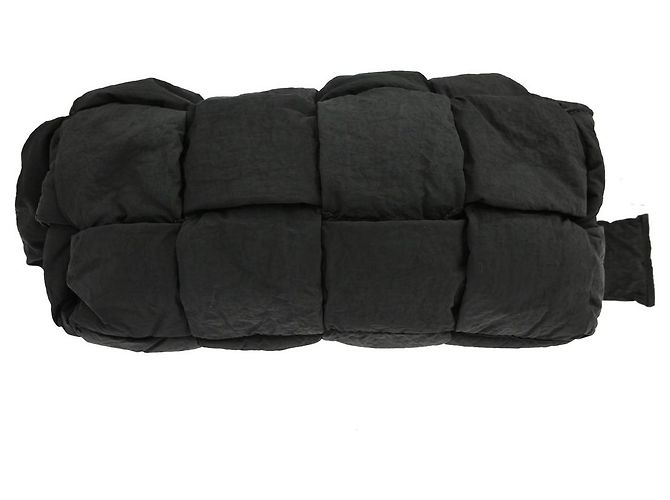 Bottega Veneta Padded Tech Cassette Intrecciato Nylon Nero - vista 2
