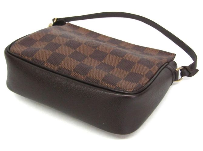 Louis Vuitton Trousse Make Up Damier Canvas Marrone - vista 2