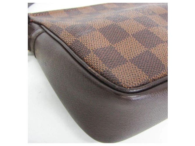 Louis Vuitton Trousse Make Up Damier Canvas Marrone - vista 7