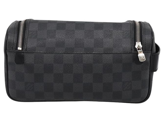 Louis Vuitton Trousse Toilette Damier Canvas 25 Nero - vista 2