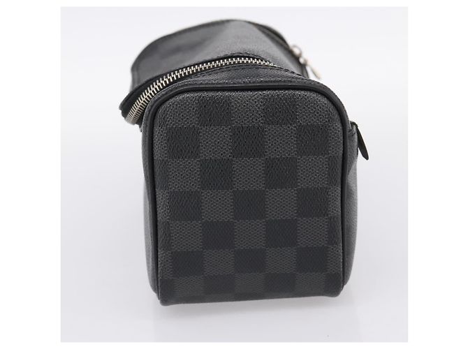 Louis Vuitton Trousse Toilette Damier Canvas 25 Nero - vista 4