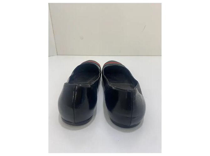 Gucci Bailarinas de piel charol negra Web Negro - vista 6