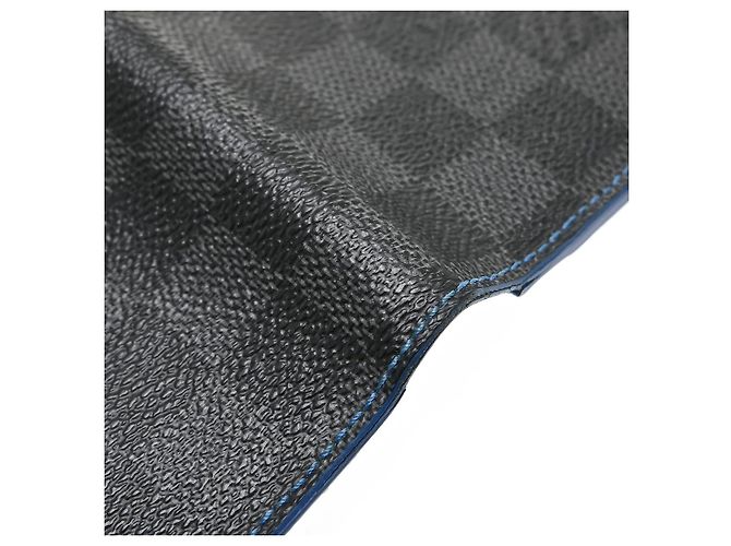 Louis Vuitton Alexandre Damier Graphite Marrone - vista 6