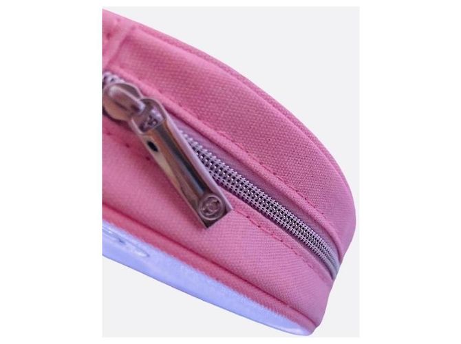 Chanel Pochette Rotonda Rosa - vista 4