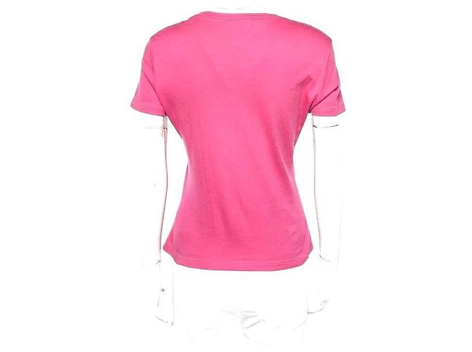 Camiseta Christian Dior Peace and Love strass - Rosa - vista 3