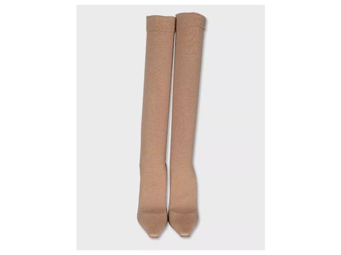 Rene Caovilla René Caovilla Beige Strass Textilstiefel EU 40 gebraucht - Ansicht 2