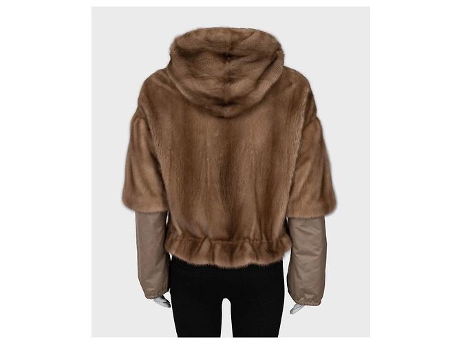 Giacca Brunello Cucinelli Marrone IT 44 / L Usata - vista 3