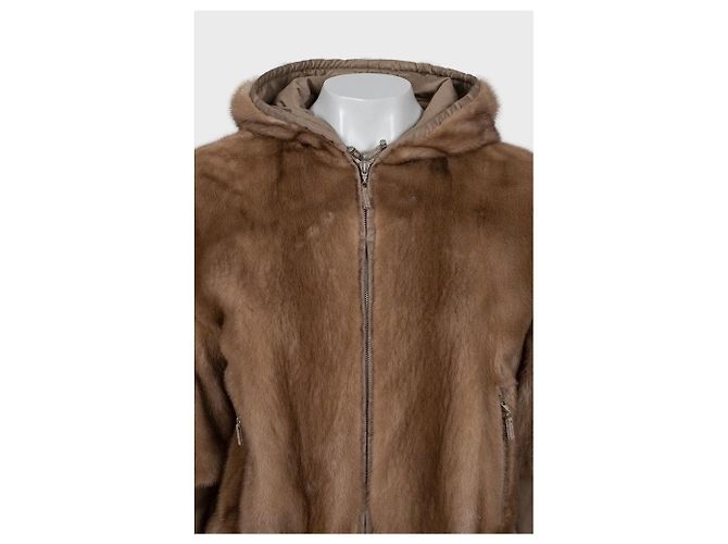 Giacca Brunello Cucinelli Marrone IT 44 / L Usata - vista 4