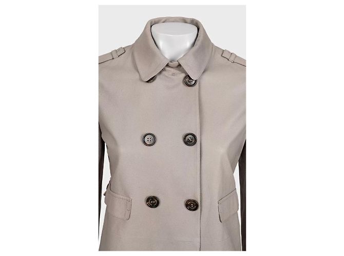 Brunello Cucinelli beige Lederjacke - IT 42 / M gebraucht - Ansicht 4