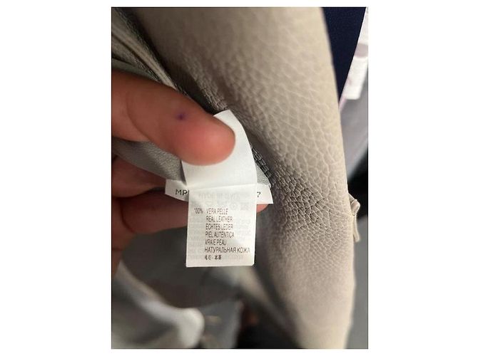 Brunello Cucinelli beige Lederjacke - IT 42 / M gebraucht - Ansicht 6