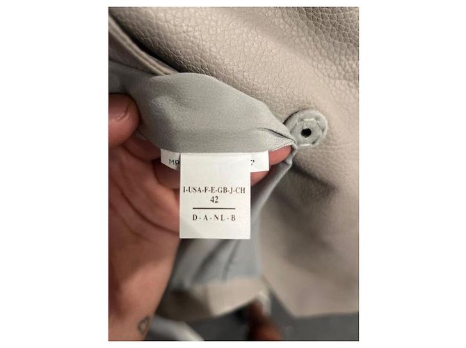 Brunello Cucinelli beige Lederjacke - IT 42 / M gebraucht - Ansicht 7