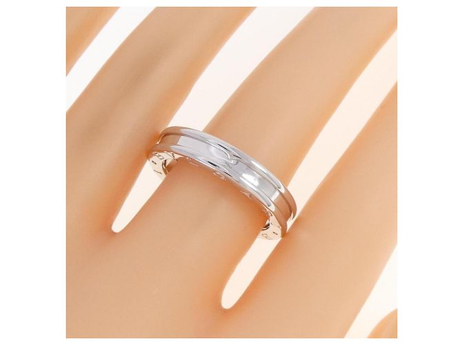 Bulgari Anello Bvlgari B.zero1 in oro bianco D'oro - vista 3