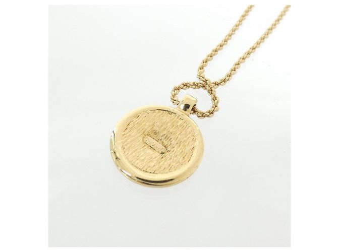 Collana Christian Dior trasparente e oro D'oro - vista 3