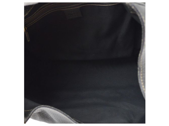 Gucci New Pelham Tote Leather Large Nero - vista 3
