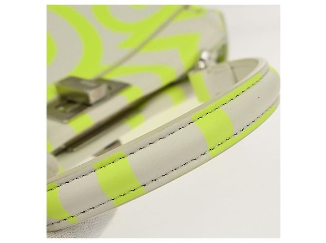 Fendi Peekaboo Leather Mini Multicolore - vista 4